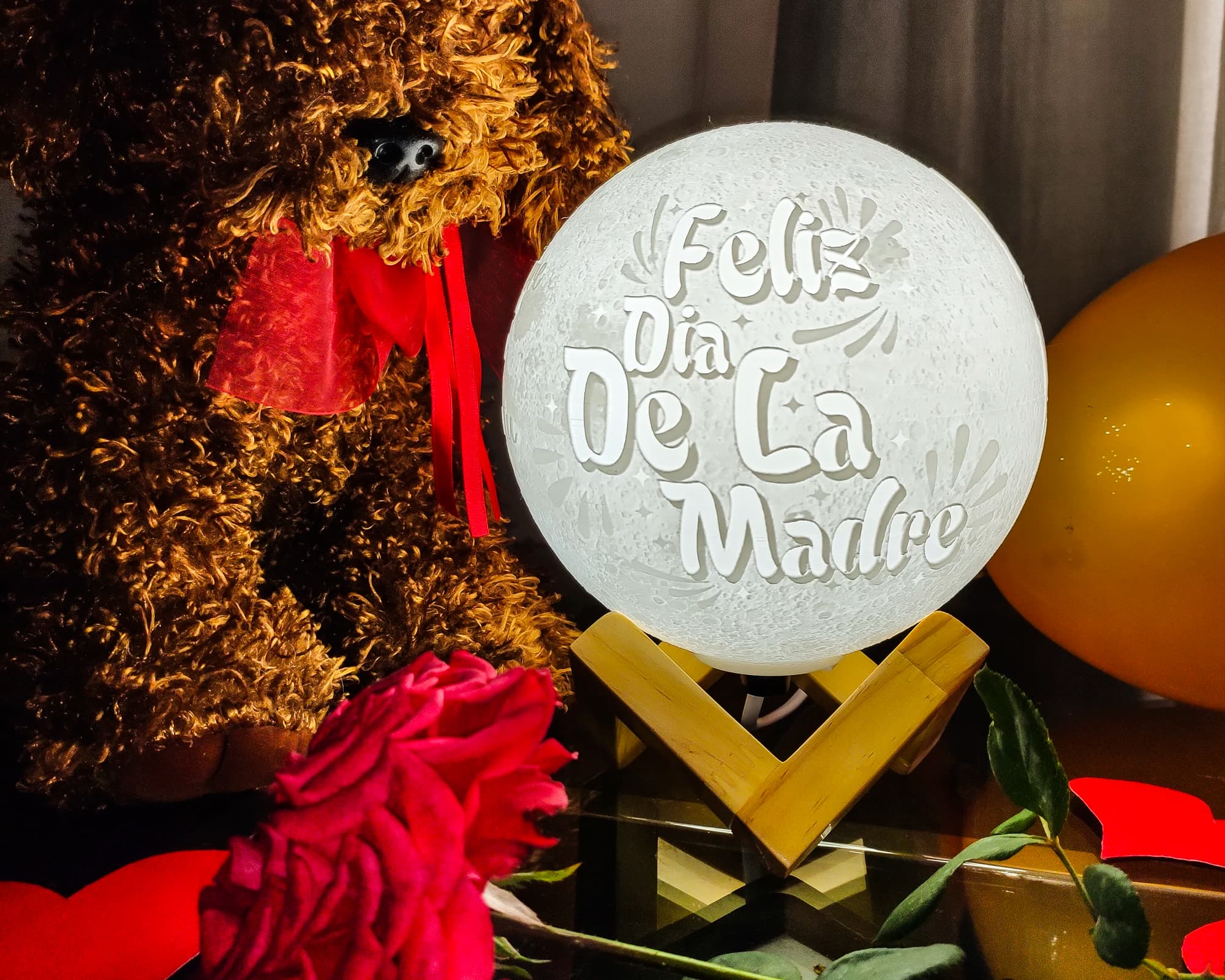 Lámpara luna personalizada de Inplop, imagen de galería 1