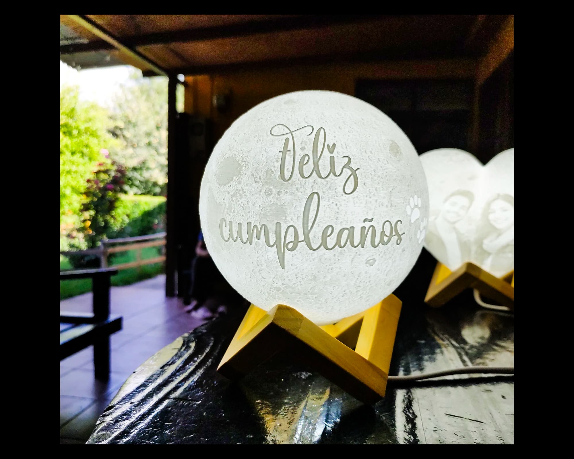 Lámpara luna personalizada de Inplop, imagen de galería 5